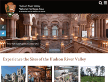 Tablet Screenshot of hudsonrivervalley.com